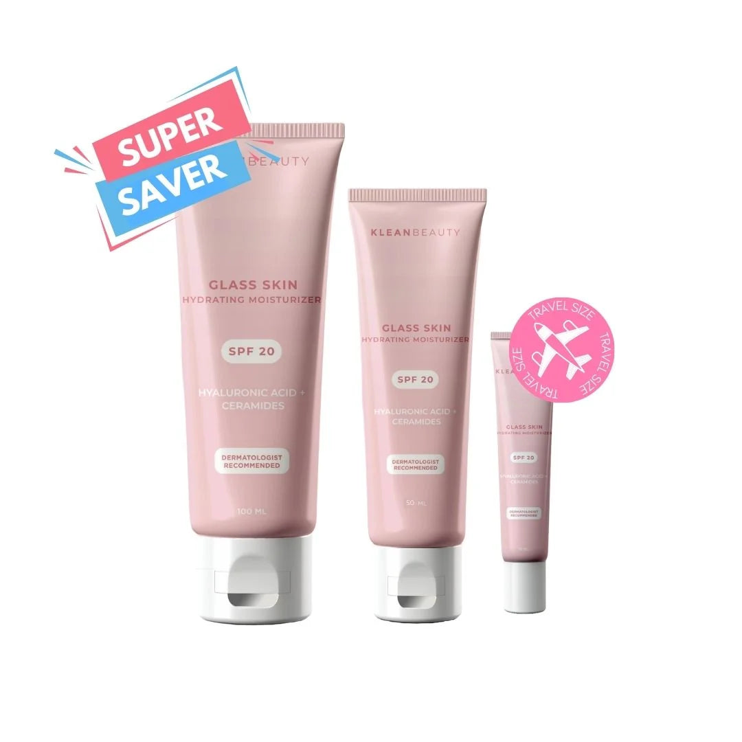 Klean Beauty Glass Skin Hydrating Moisturizer with SPF 20