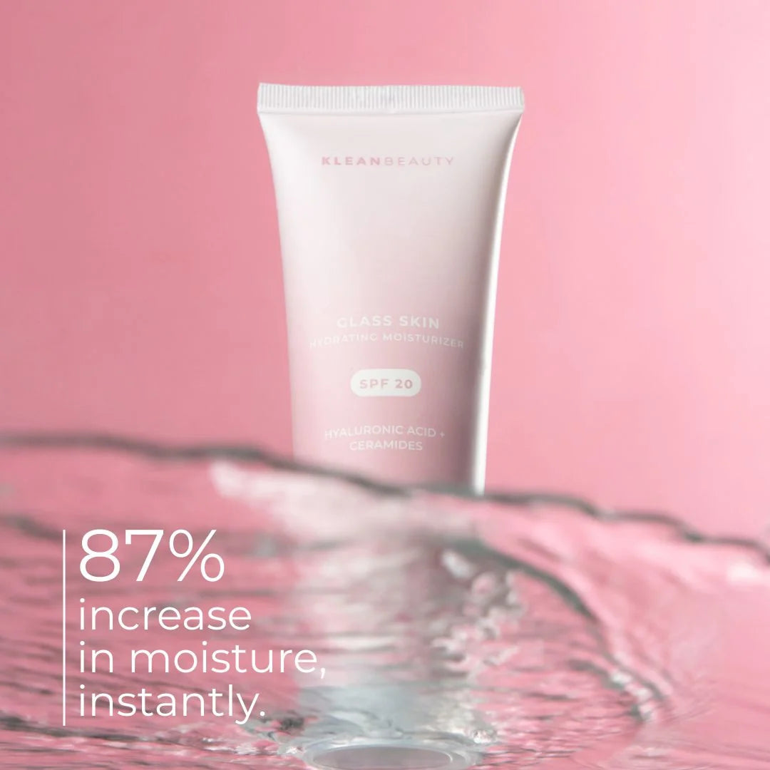 Klean Beauty Glass Skin Hydrating Moisturizer with SPF 20